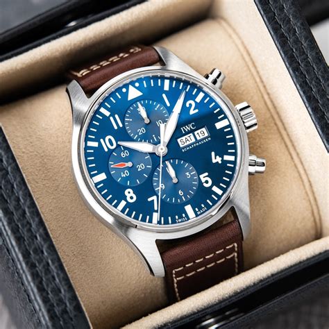 iwc big pilot le petit prince chronograph|IWC le petit prince review.